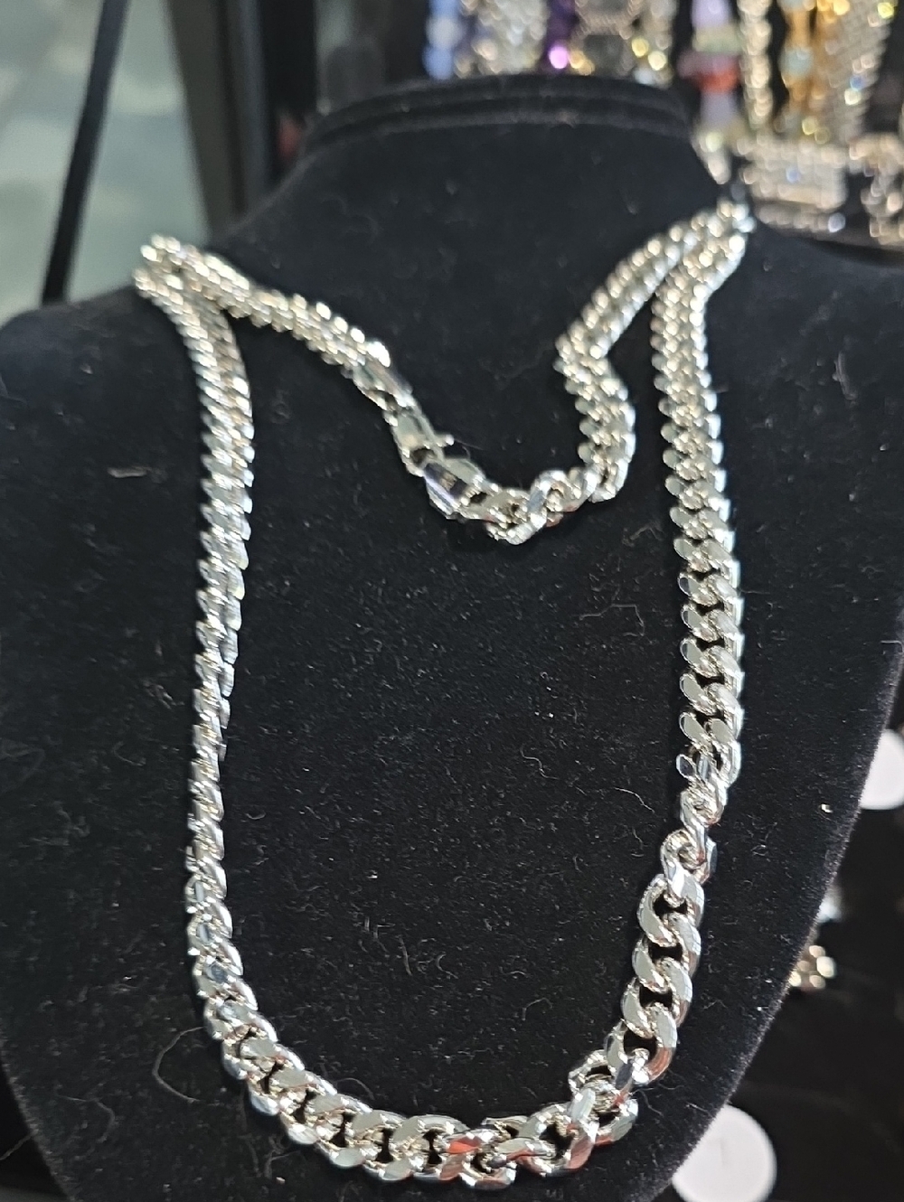 3 Ounces Sterling Silver Men’s Cuban Link Chain Necklace - Classic Men's Jewelry